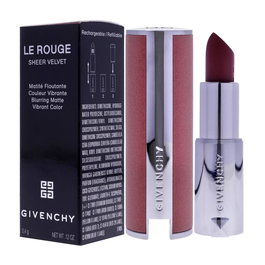 Givenchy nº16 Nude Boise Le Rouge Sheer Velvet Barra de Labios Vibrante Recargable