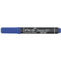 Pica Marcador Permanente con Punta de Cuña 2-6mm, Azul