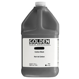 Golden Fluid Colores Acrílicos Negro Carbon 3.78 L