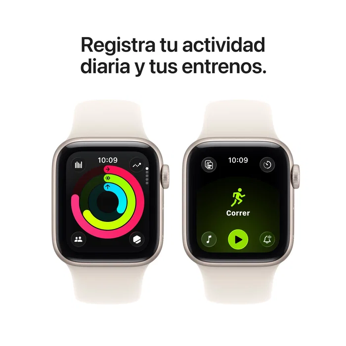 Apple Watch SE 3 GPS 40mm Blanco Estrella con Correa Deportiva S/M Apple Watch SE 3 GPS 40mm Blanco Estrella con Correa Deportiva S/M