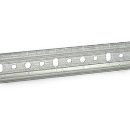 HERRAJES ALK Placa Colgador Mueble Cocina H48 L2000 Galvanizado