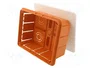 PAWBOL Caja de Instalación Naranja IP30