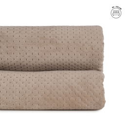 Colcha Beige 180 x 260 x 1 cm