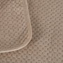 Ixia Colcha Beige Terciopelo y Microfibra 180 x 260 cm