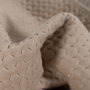 Ixia Colcha Beige Terciopelo y Microfibra 180 x 260 cm