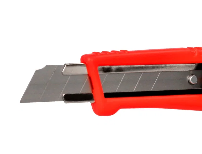 Q-connect Cuter XD-190 Cuchilla 18mm Bloqueo Rueda Guía Metálica Plástico ABS