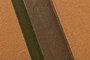 DKD Home Decor Cuadro Urban 3D de MDF y Pino, Pack de 2 (Terracota y Verde) 50x150cm