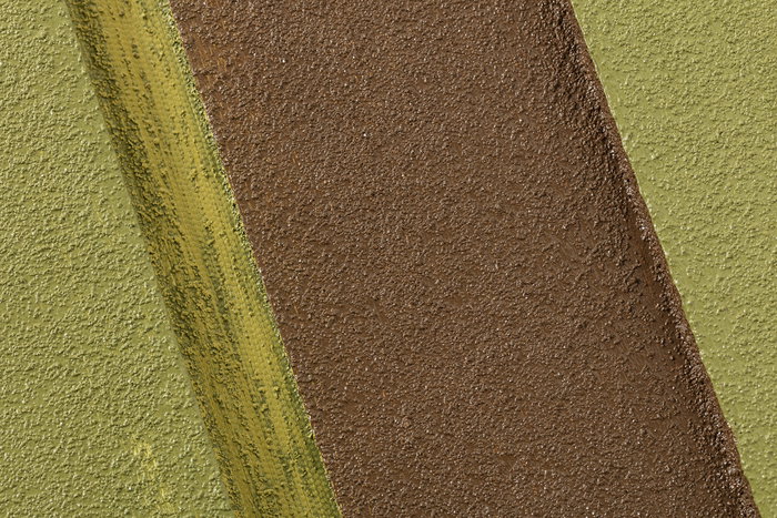 DKD Home Decor Cuadro Urban 3D de MDF y Pino, Pack de 2 (Terracota y Verde) 50x150cm