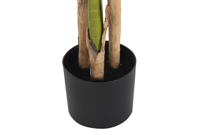 DKD Home Decor Planta Tropical Palmera Artificial Verde Decoración 60 x 177 x 60 cm (2 Unidades)