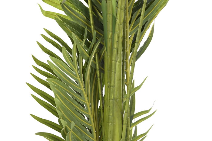 DKD Home Decor Planta Tropical Palmera Artificial Verde Decoración 60 x 177 x 60 cm (2 Unidades)