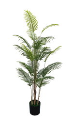 DKD Home Decor Palmera Verde de Poliéster 60x60x177 cm