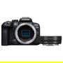 Canon EOS R10 Cámara Digital sin Espejo Negra con Lente RF-S 18-45mm f/4.5-6.3 IS STM, 24.2 MP, Sensor APS-C, Grabación 4K Ultra HD