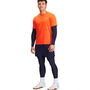 Camiseta Deportiva de Manga Corta Under Armour Vanish Energy Ss Naranja 15-16 Años