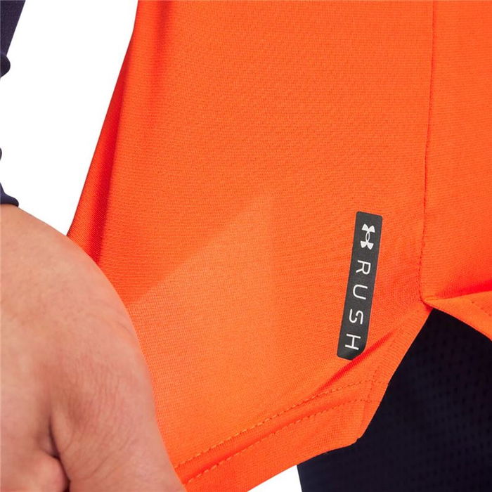 Camiseta Deportiva de Manga Corta Under Armour Vanish Energy Ss Naranja 15-16 Años