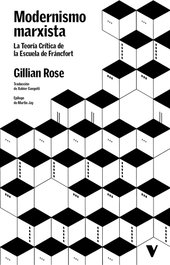 Modernismo Marxista, Gillian Rose - Verso Libros