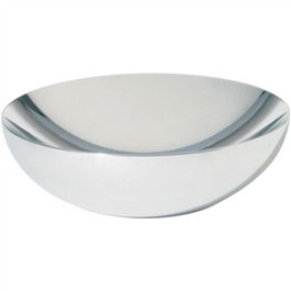 Alessi DUL02/25 Double Cuenco Acero Inoxidable 18/10 25cm Doble Bol para Servir Fruta