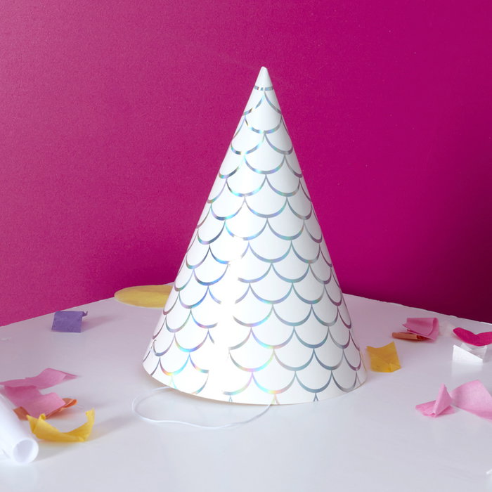 Party Time Juego De 6 Sombreros Fiesta Sirena para Decoración