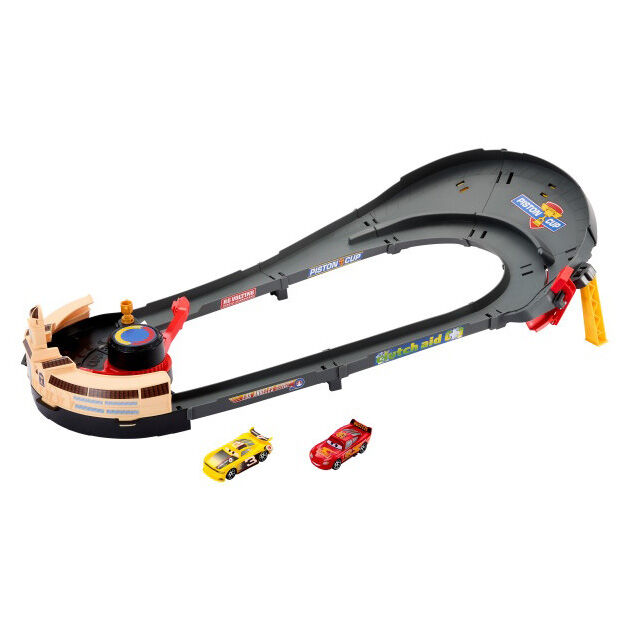 MATTEL Pista Nascar Cars Disney Pixar MATTEL Pista Nascar Cars Disney Pixar