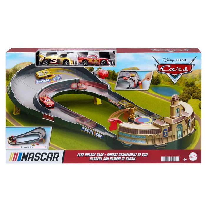 MATTEL Pista Nascar Cars Disney Pixar MATTEL Pista Nascar Cars Disney Pixar