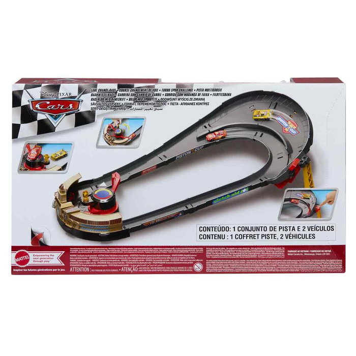 MATTEL Pista Nascar Cars Disney Pixar MATTEL Pista Nascar Cars Disney Pixar