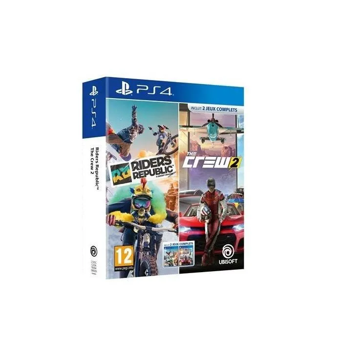 Videojuego PlayStation 4 Ubisoft Riders Republic + The Crew 2 Compilation