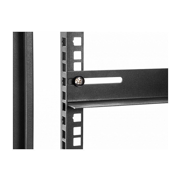 DeLOCK Soporte de montaje de 19″ para armario de red 300 x 40 mm, 2 piezas
