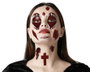 Tatuaje Temporal Halloween: Efecto Piel Desgarrada con Músculos Expuestos y Cruz - Para Zombies y Monstruos