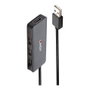 LINDY Hub USB 2.0 42986, 4 Puertos, Negro, USB 2.0, 480 Mbit/s