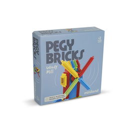 Juego Miniland Pegy Bricks: Windy Mill (+2 Años)