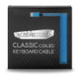 CableMod Classic Coiled Keyboard Cable Micro USB a USB Tipo A, Spectrum Blue, 150cm