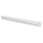 DIGITUS Patchpanel 1HE 24-Port Modular Cat5e Cat6 Cat6a Gris