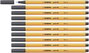 Stabilo Point 88 Rotulador Gris Azulado Intenso 0,4 mm Caja 10 UD