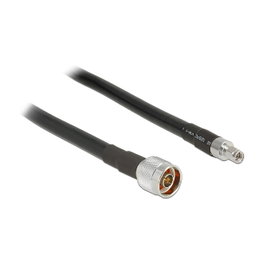 DeLOCK Cable Coaxial HF N Stecker a RP-SMA 5 m CFD400