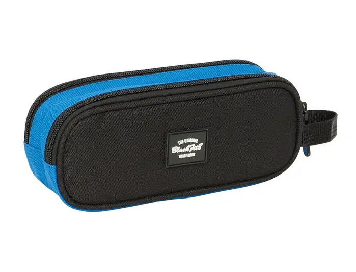 Safta Estuche portatodo escolar Blackfit chico underground doble black