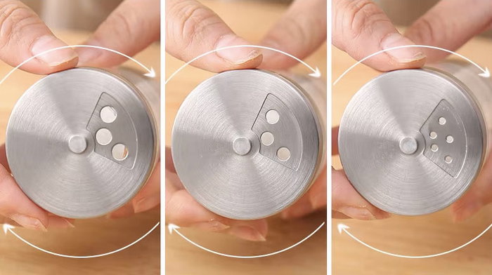 Inde Especiero Vidrio-Inox 5 cm x 8 cm (24 Unidades)