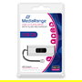 MediaRange MR918 USB 3.2 Stick 128GB Type-A / Micro-USB - Lectura 80 MB/s - Negro/Plata