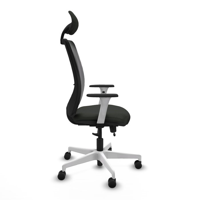 PIQUERAS Y CRESPO Silla de oficina Zulema con mecanismo Sincro/Traslack, Negro