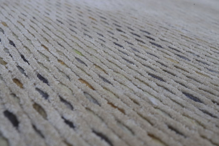 DKD Home Decor Alfombra Urban Beige 230 x 160 cm Lana Viscosa