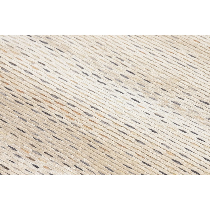 DKD Home Decor Alfombra de Lana y Viscosa Beige 160x230 cm