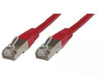 MicroConnect Cable de Red CAT6 F/UTP 20m Rojo