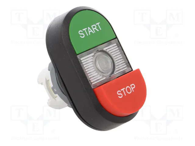 ABB Interruptor Doble 22mm Verde-Rojo MLB-1 ABB Interruptor Doble 22mm Verde-Rojo MLB-1