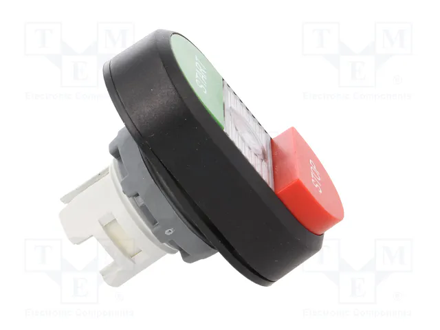 ABB Interruptor Doble 22mm Verde-Rojo MLB-1 ABB Interruptor Doble 22mm Verde-Rojo MLB-1