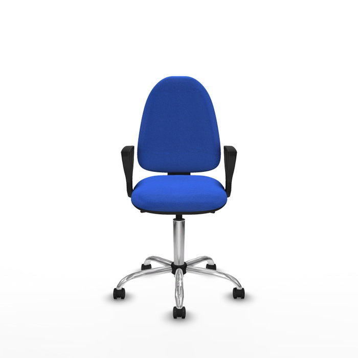 PIQUERAS Y CRESPO Silla de oficina Aýna Azul con Mecanismo Asincro