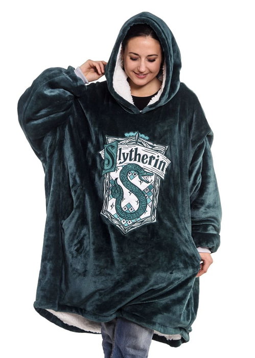 Harry Potter Sudadera con capucha Slytherin Harry Potter Sudadera con capucha Slytherin