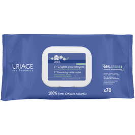 Conjunto, Uriage, Eau Thermale, Toallitas limpiadoras, 70 pzs