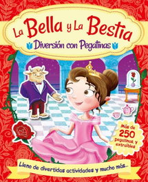 SALDAÑA Diversión con Pegatinas - La Bella y la Bestia