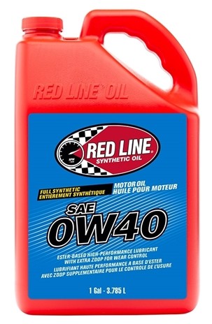 Red Line Aceite de Motor Highperformance 0W40 Sintético - 3.8L - REDL11105 Red Line Aceite de Motor Highperformance 0W40 Sintético - 3.8L - REDL11105