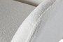 DKD Home Decor Mecedora Borreguito Blanco y Dorado