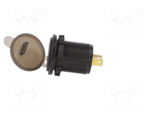 ESOL Alimentador USB para coche con USB-A y USB-C