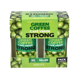 DIETMED Café Verde Strong Pack 2X60Cap. - Quema Grasas y Ayuda a la Pérdida de Peso Rápida y Eficaz